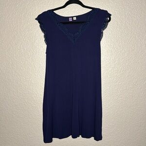 Francesca’s Alya Navy Blue Dress